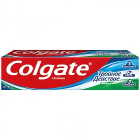 Зубная паста Colgate "Тройное действие", 50мл (7891024128954)-0