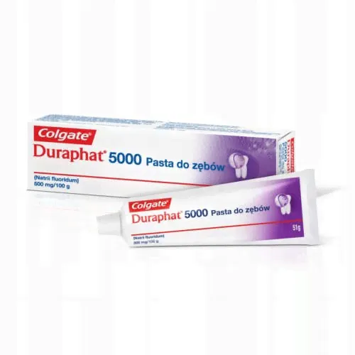 Colgate Duraphat 5000 фтор лекарственная зубная паста 51 г-0
