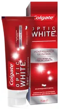 Зубная паста Colgate Optic White Искрящаяся белизна, мята, 75 мл