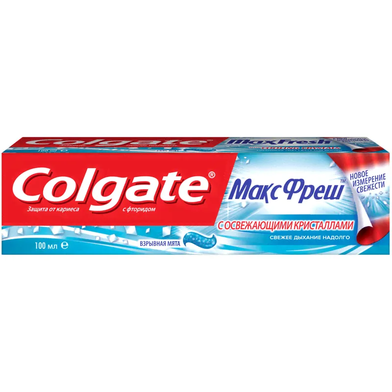 Зубная паста Colgate Максфреш мята, 100 г-0