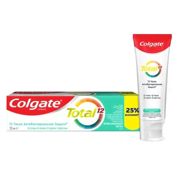 Паста зубная Colgate Total 12, 125 мл-0