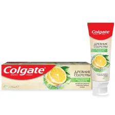 Зубная паста Colgate Древние Секреты Безупречная Свежесть Лимон и Алоэ 75 мл CN05783A