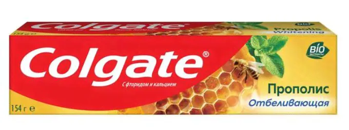 Зубная паста отбеливающая Colgate Прополис с натуральными ингредиентами, 100 мл-0