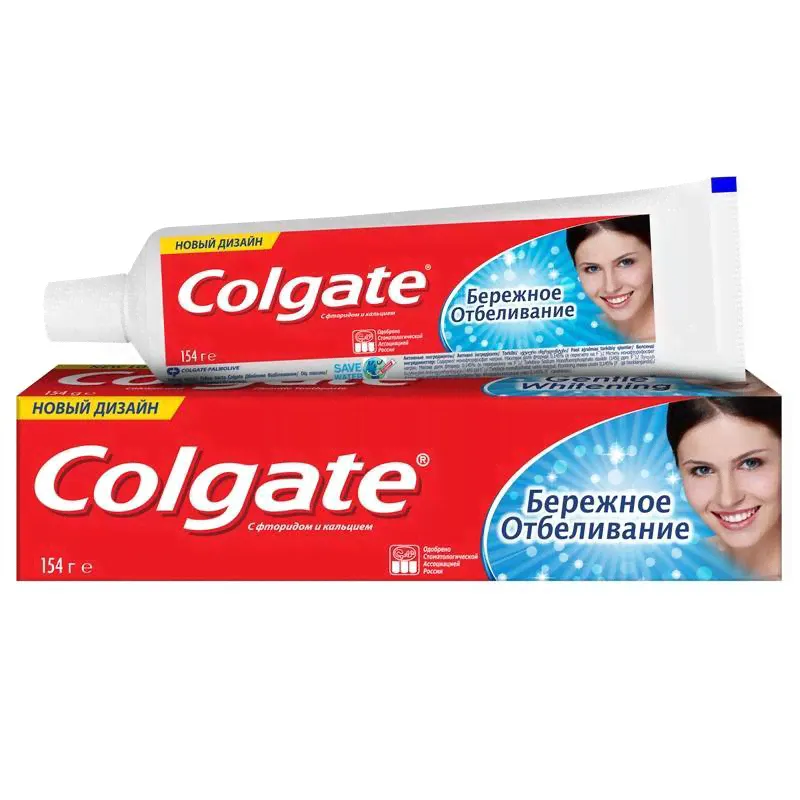Зубная паста Colgate Бережное отбеливание 100 мл 559686