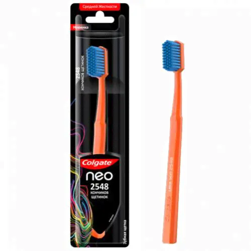 Колгейт (Colgate) NEO зубная щетка средняя-0